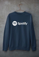 Load image into Gallery viewer, Spotify Unisex Sweatshirt for Men/Women-Navy Blue-Ektarfa.online
