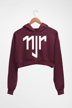 Load image into Gallery viewer, Neymar (NJR) Crop HOODIE FOR WOMEN-Maroon-Ektarfa.online
