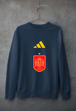Load image into Gallery viewer, Spain Football Unisex Sweatshirt for Men/Women-Navy Blue-Ektarfa.online
