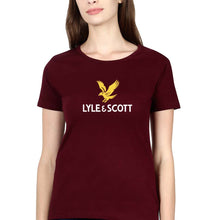 Load image into Gallery viewer, Lyle &amp; Scott T-Shirt for Women-Coffee Brown-Ektarfa.online
