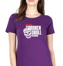 Load image into Gallery viewer, Stone Cold Steve Austin (WWE) T-Shirt for Women-Purple-Ektarfa.online
