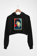 Load image into Gallery viewer, EMINEM Crop HOODIE FOR WOMEN-Black-Ektarfa.online

