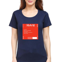 Load image into Gallery viewer, Aly &amp; AJ T-Shirt for Women-Navy Blue-Ektarfa.online

