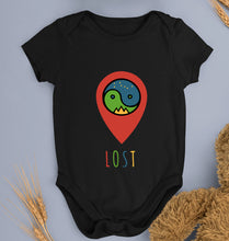 Load image into Gallery viewer, Travel Lost Kids Romper For Baby Boy/Girl-0-5 Months(18 Inches)-Black-Ektarfa.online
