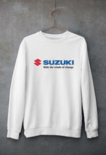 Load image into Gallery viewer, Suzuki Unisex Sweatshirt for Men/Women-White-Ektarfa.online

