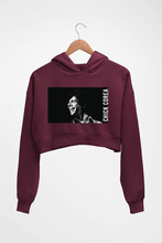 Load image into Gallery viewer, Chick Corea Crop HOODIE FOR WOMEN-Maroon-Ektarfa.online
