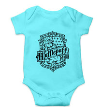 Load image into Gallery viewer, Hufflepuff Harry Potter Kids Romper For Baby Boy/Girl-0-5 Months(18 Inches)-Light Blue-Ektarfa.online
