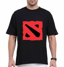 Load image into Gallery viewer, Dota Oversized T-Shirt for Men-Black-Ektarfa.online
