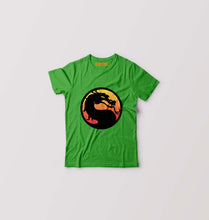 Load image into Gallery viewer, Mortal Kombat Kids T-Shirt for Boy/Girl-Flag Green-Ektarfa.online

