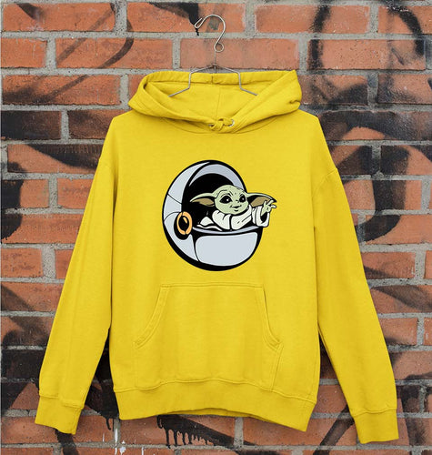 Yoda Star Wars Unisex Hoodie for Men/Women-Mustard Yellow-Ektarfa.online