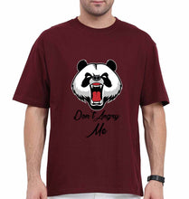 Load image into Gallery viewer, Angry Bear Oversized T-Shirt for Men-Maroon-Ektarfa.online
