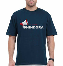Load image into Gallery viewer, Dhindora(BB ki Vines) Oversized T-Shirt for Men-Petrol Blue-Ektarfa.online
