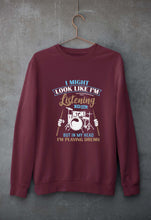 Load image into Gallery viewer, Drummer Unisex Sweatshirt for Men/Women-Maroon-Ektarfa.online

