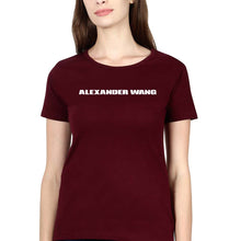 Load image into Gallery viewer, Alexander Wang T-Shirt for Women-Maroon-Ektarfa.online
