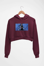 Load image into Gallery viewer, Fast X John Cena Crop HOODIE FOR WOMEN-Maroon-Ektarfa.online
