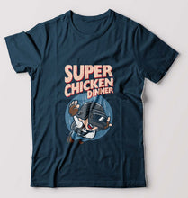 Load image into Gallery viewer, PUBG Super Chicken Dinner T-Shirt for Men-Petrol Blue-Ektarfa.online
