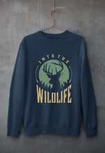 Load image into Gallery viewer, Deer Unisex Sweatshirt for Men/Women-Navy Blue-Ektarfa.online
