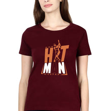 Load image into Gallery viewer, Rohit Sharma T-Shirt for Women-Maroon-Ektarfa.online
