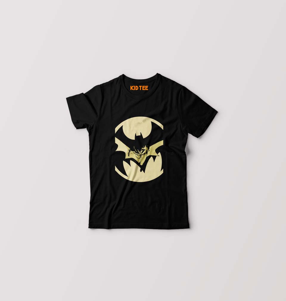 Batman Men Kids T-Shirt for Boy/Girl-Black-Ektarfa.online