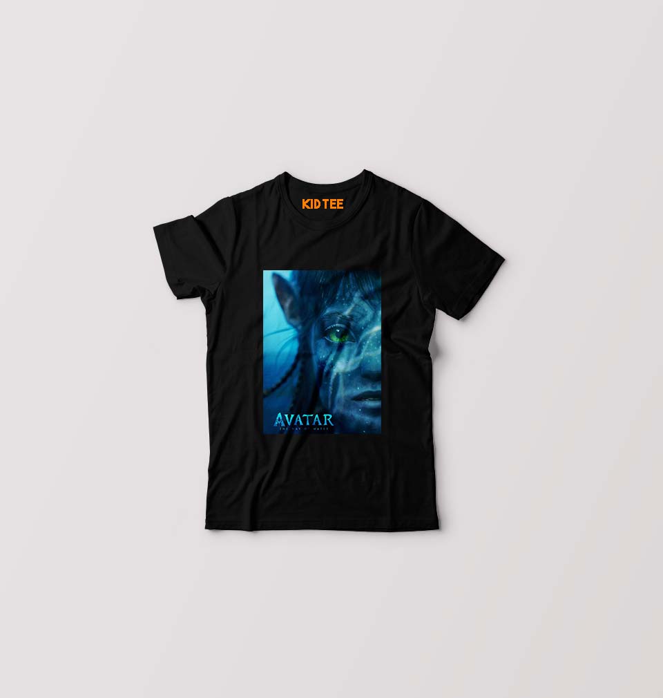 Avatar Kids T-Shirt for Boy/Girl-Black-Ektarfa.online
