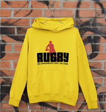 Load image into Gallery viewer, Rugby Unisex Hoodie for Men/Women-Mustard Yellow-Ektarfa.online
