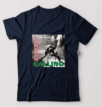 Load image into Gallery viewer, London Calling T-Shirt for Men-Navy Blue-Ektarfa.online
