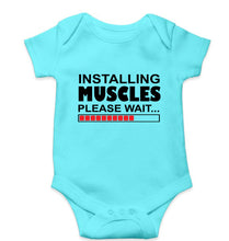 Load image into Gallery viewer, Gym Kids Romper For Baby Boy/Girl-Sky Blue-Ektarfa.online
