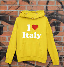 Load image into Gallery viewer, I Love Italy Unisex Hoodie for Men/Women-Ektarfa.online

