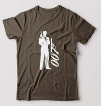 Load image into Gallery viewer, James Bond (007) T-Shirt for Men-Olive Green-Ektarfa.online
