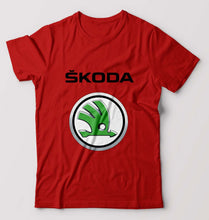Load image into Gallery viewer, Skoda T-Shirt for Men-Red-Ektarfa.online
