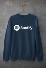 Load image into Gallery viewer, Spotify Unisex Sweatshirt for Men/Women-Navy Blue-Ektarfa.online
