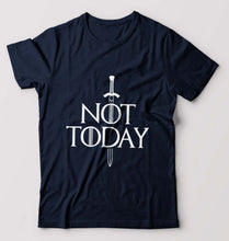 Load image into Gallery viewer, Not Today (GOT) T-Shirt for Men-Navy Blue-Ektarfa.online

