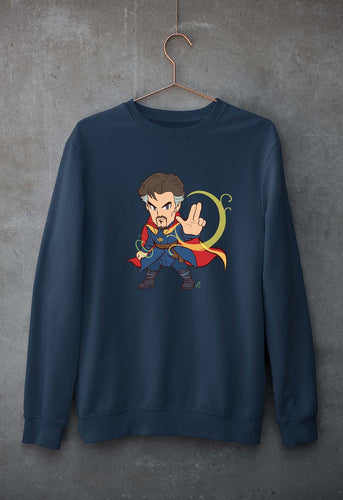 Doctor Strange Superhero Unisex Sweatshirt for Men/Women-Navy Blue-Ektarfa.online