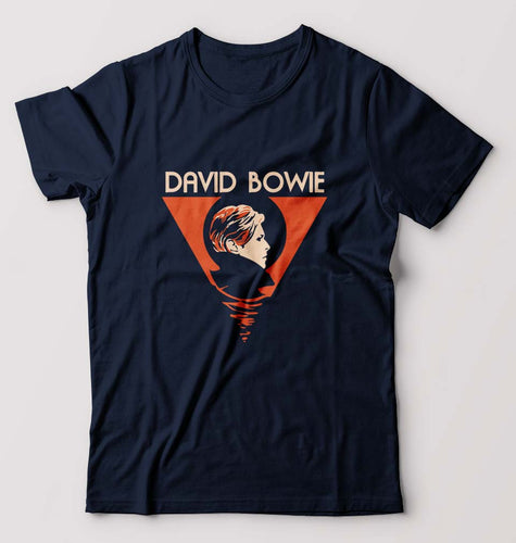 David Bowie T-Shirt for Men-Navy Blue-Ektarfa.online