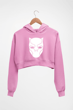 Load image into Gallery viewer, Black Panther Superhero Crop HOODIE FOR WOMEN-Light Baby Pink-Ektarfa.online
