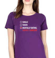 Load image into Gallery viewer, Deepika Padukone T-Shirt for Women-Purple-Ektarfa.online
