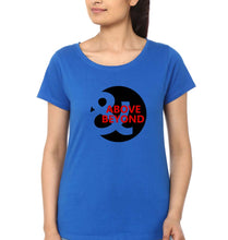 Load image into Gallery viewer, Above &amp; Beyond T-Shirt for Women-Royal Blue-Ektarfa.online
