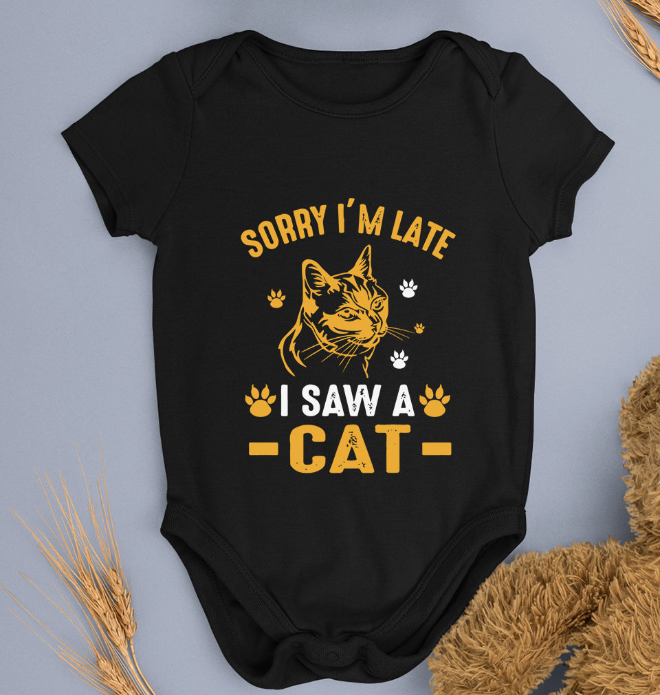 Cat Lover Kids Romper For Baby Boy/Girl-Black-Ektarfa.online