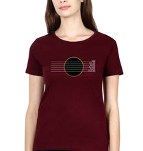 Load image into Gallery viewer, Bob Dylan T-Shirt for Women-Maroon-Ektarfa.online
