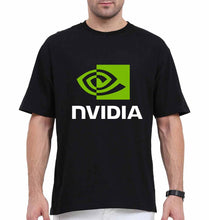 Load image into Gallery viewer, Nvidia Oversized T-Shirt for Men-Black-Ektarfa.online
