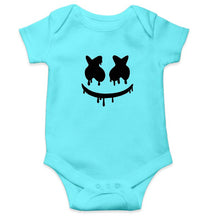 Load image into Gallery viewer, Marshmello Kids Romper For Baby Boy/Girl-0-5 Months(18 Inches)-Sky Blue-Ektarfa.online
