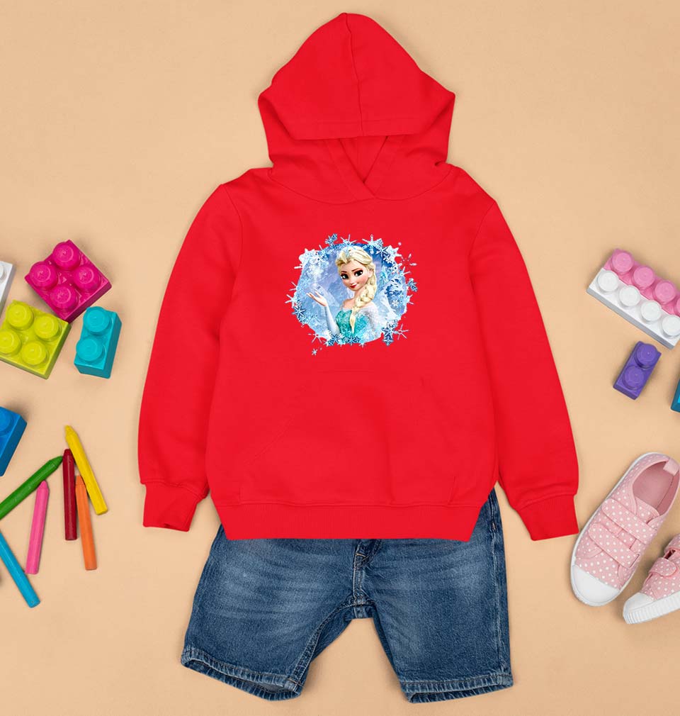 Frozen Elsa Kids Hoodie for Boy/Girl-RED-Ektarfa.online