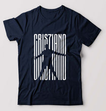 Load image into Gallery viewer, Cristiano Ronaldo CR7 T-Shirt for Men-Navy Blue-Ektarfa.online
