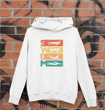 Load image into Gallery viewer, Swimming Unisex Hoodie for Men/Women-White-Ektarfa.online
