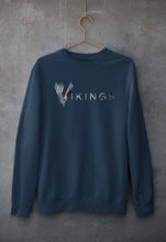 Load image into Gallery viewer, Vikings Unisex Sweatshirt for Men/Women-Navy Blue-Ektarfa.online

