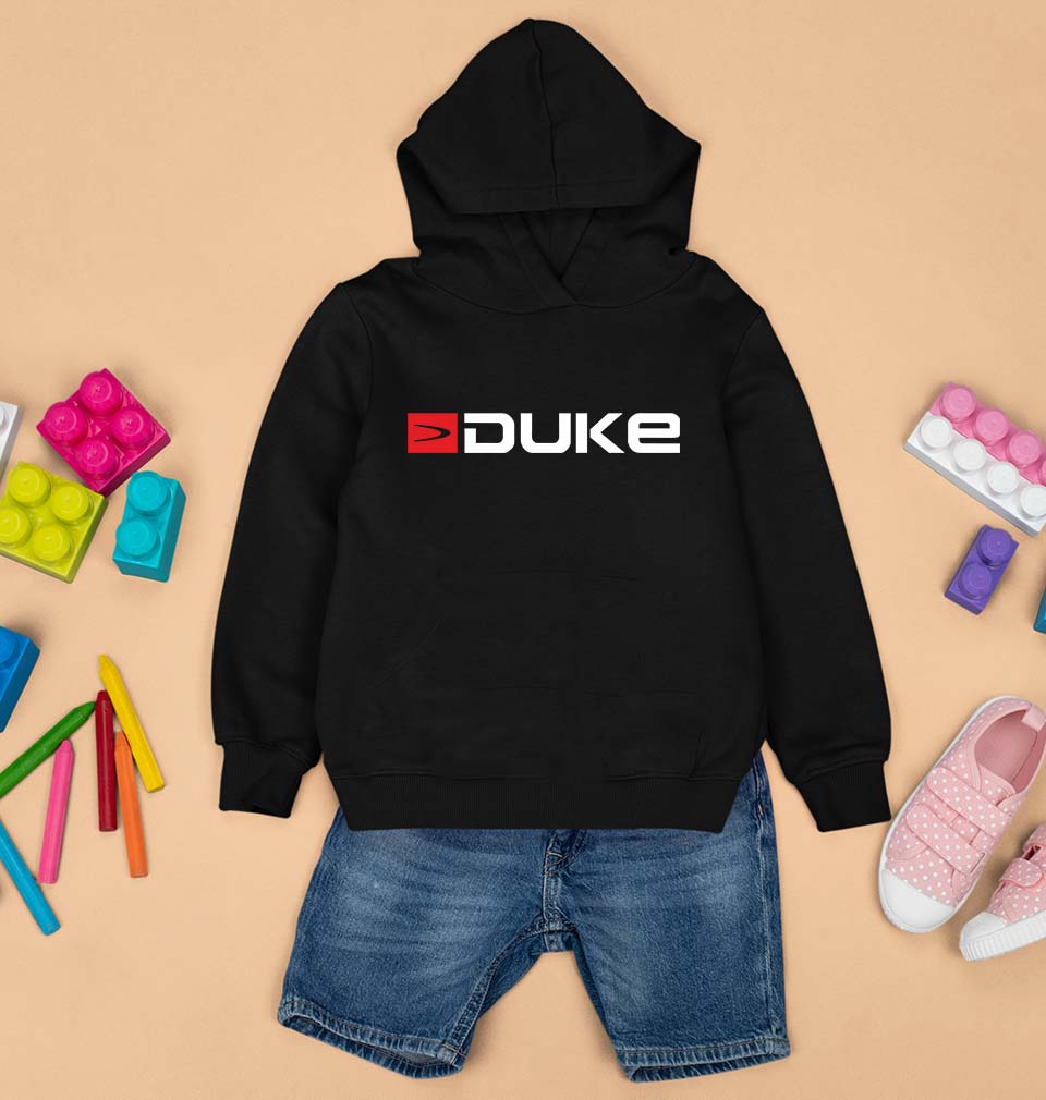 Duke Kids Hoodie for Boy/Girl-0-1 Year(22 Inches)-Black-Ektarfa.online