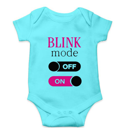 BLACKPINK Kids Romper For Baby Boy/Girl-Sky Blue-Ektarfa.online