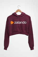 Load image into Gallery viewer, Zalando Crop HOODIE FOR WOMEN-Maroon-Ektarfa.online
