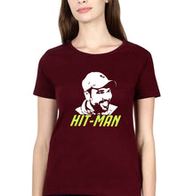 Load image into Gallery viewer, Rohit Sharma T-Shirt for Women-Maroon-Ektarfa.online
