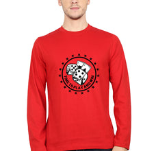 Load image into Gallery viewer, Poker Full Sleeves T-Shirt for Men-Red-Ektarfa.online
